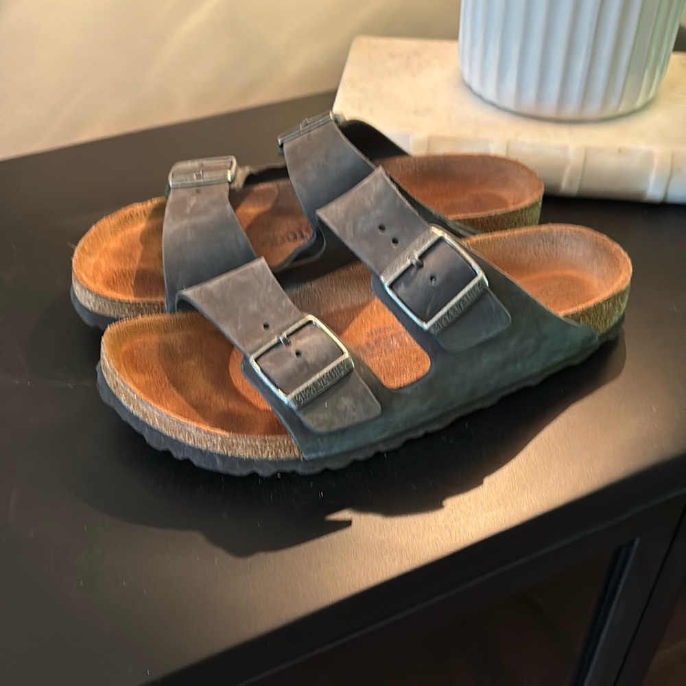 Birkenstock Arizona —oiled black
